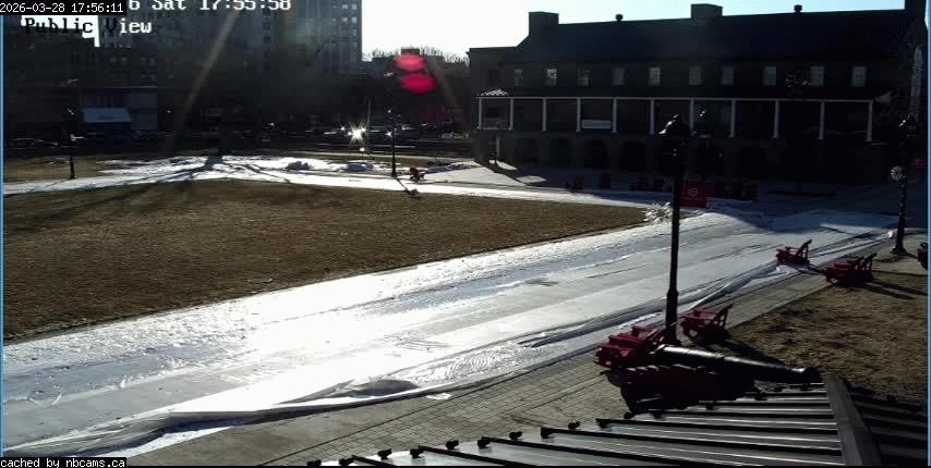 Web Cam image of Fredericton (Officers' Square)