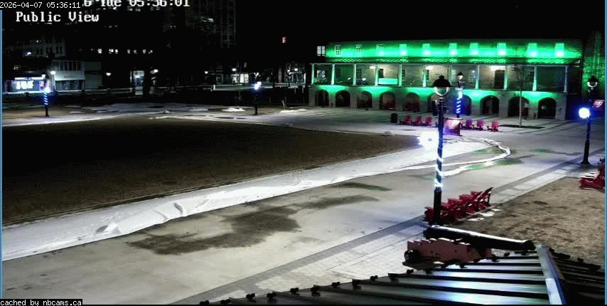 Web Cam image of Fredericton (Officers' Square)