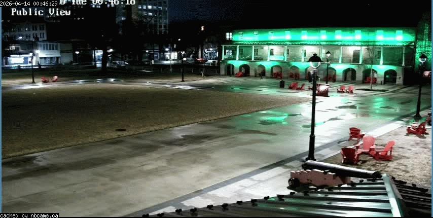 Web Cam image of Fredericton (Officers' Square)