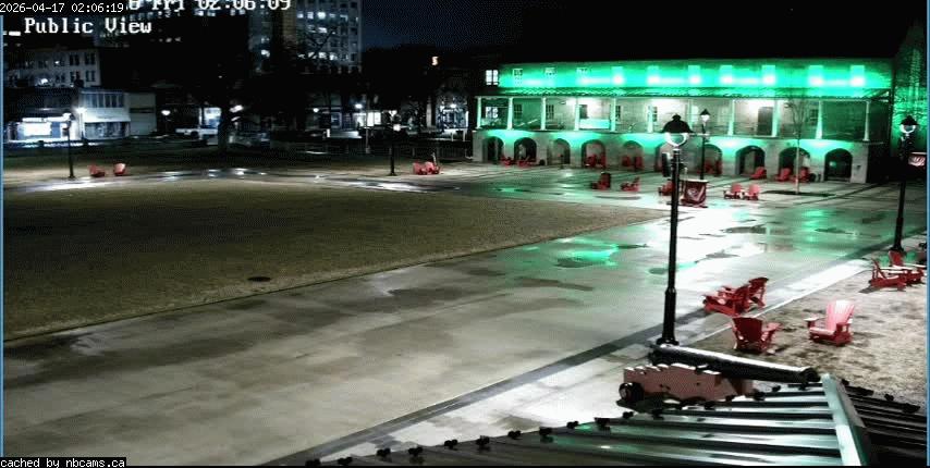 Web Cam image of Fredericton (Officers' Square)