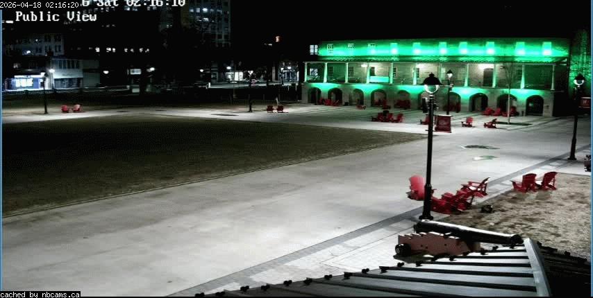 Web Cam image of Fredericton (Officers' Square)