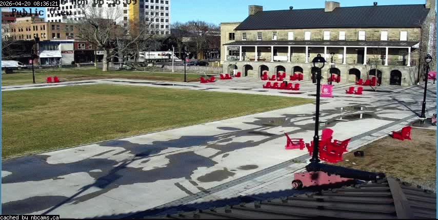 Web Cam image of Fredericton (Officers' Square)