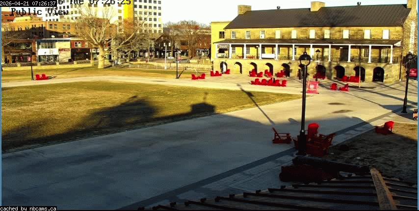 Web Cam image of Fredericton (Officers' Square)