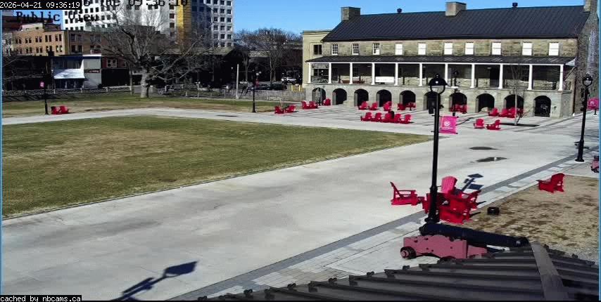 Web Cam image of Fredericton (Officers' Square)