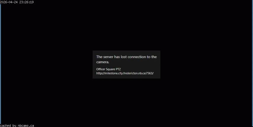 Web Cam image of Fredericton (Officers' Square)