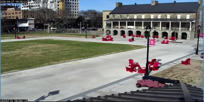 Web Cam image of Fredericton (Officers' Square)