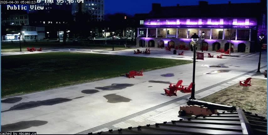 Web Cam image of Fredericton (Officers' Square)