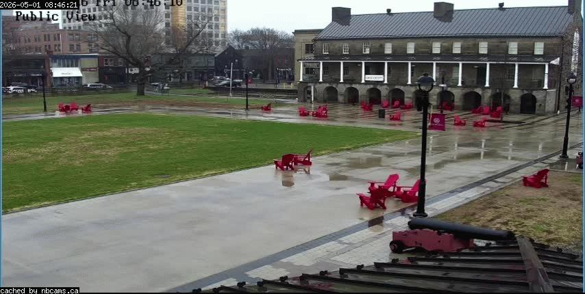 Web Cam image of Fredericton (Officers' Square)
