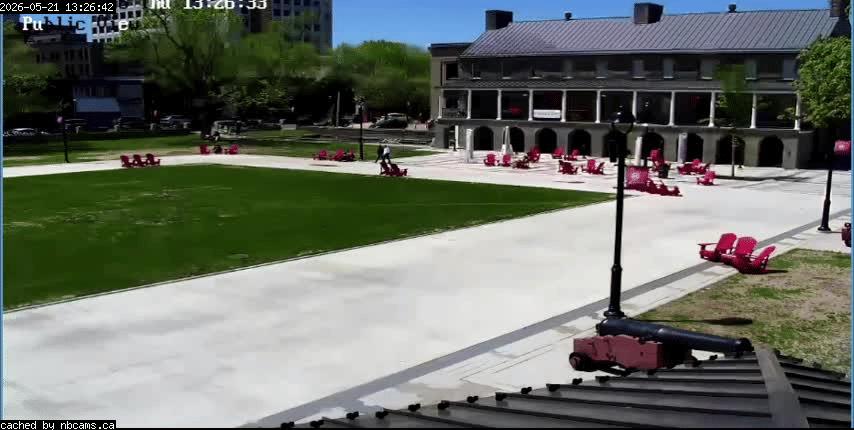 Web Cam image of Fredericton (Officers' Square)
