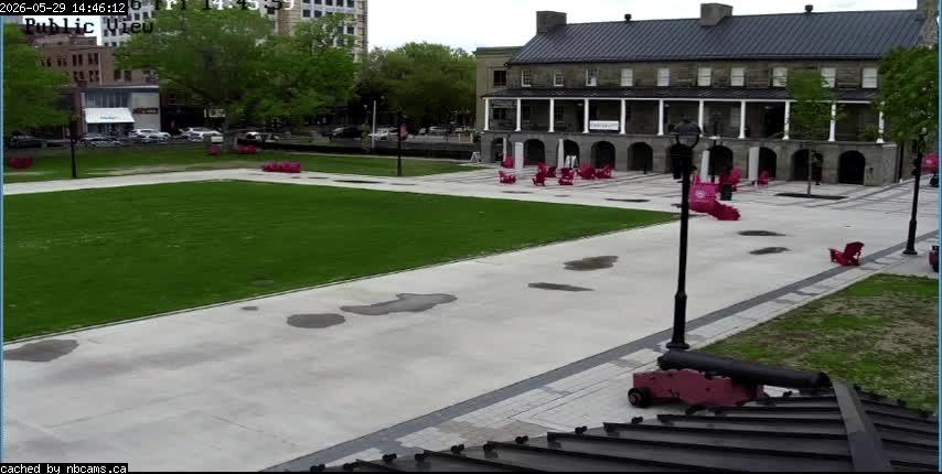 Web Cam image of Fredericton (Officers' Square)