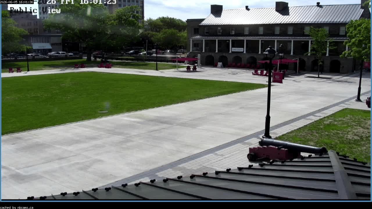 Web Cam image of Fredericton (Officers' Square)