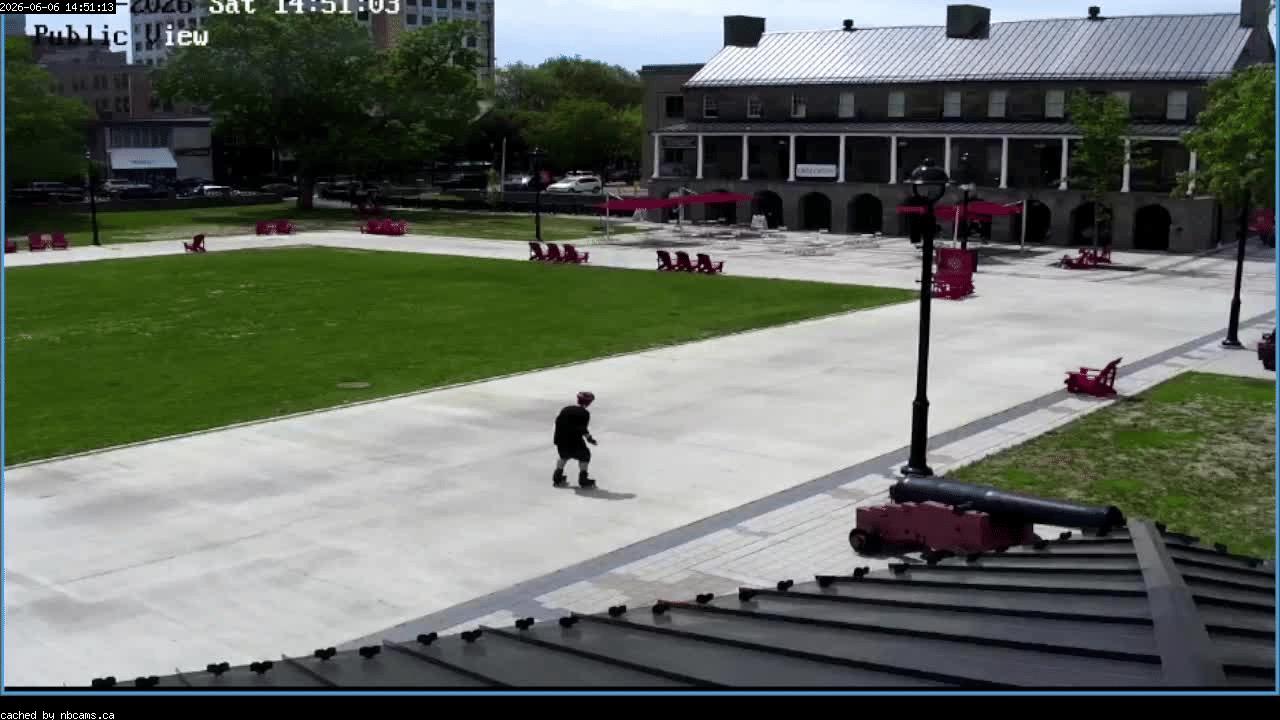 Web Cam image of Fredericton (Officers' Square)