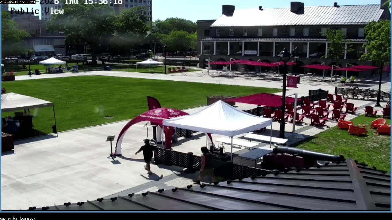 Web Cam image of Fredericton (Officers' Square)