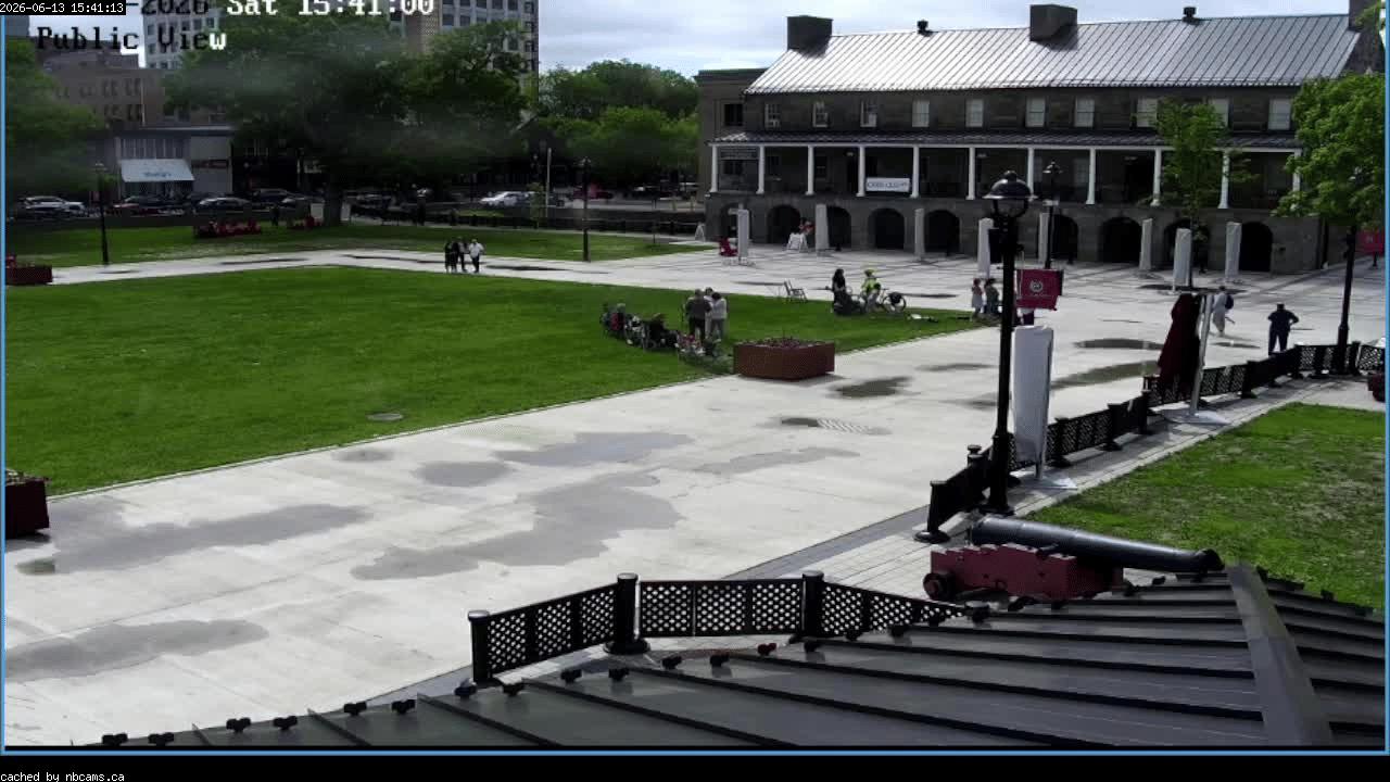 Web Cam image of Fredericton (Officers' Square)