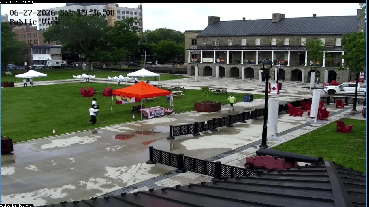 Web Cam image of Fredericton (Officers' Square)
