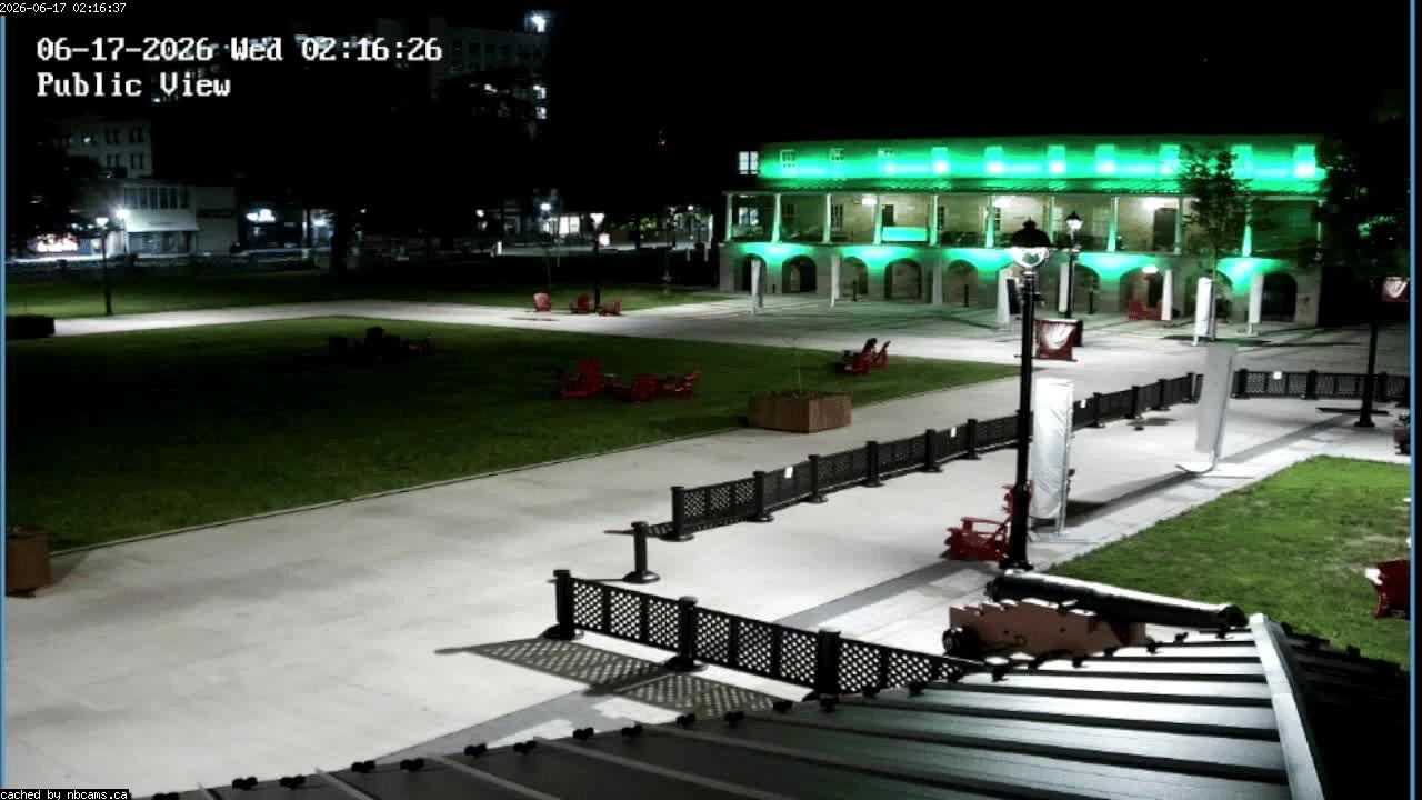 Web Cam image of Fredericton (Officers' Square)