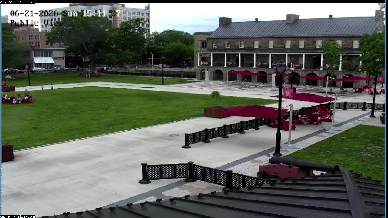 Web Cam image of Fredericton (Officers' Square)