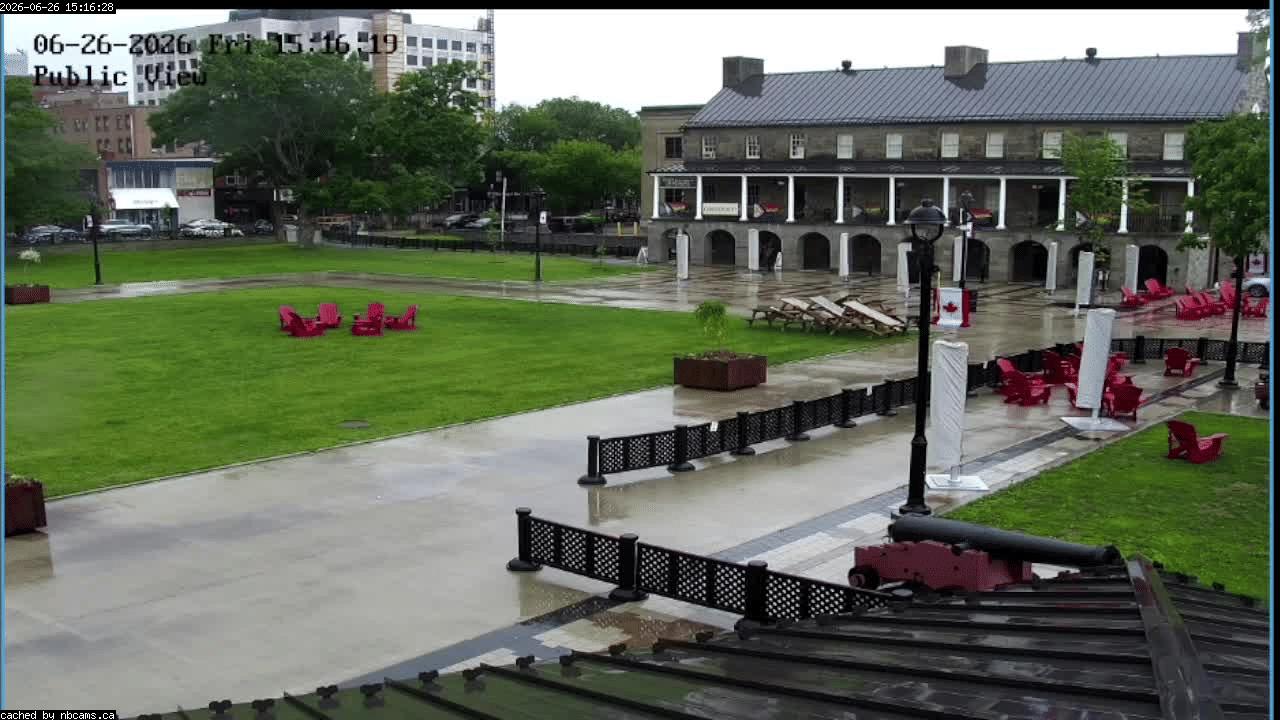 Web Cam image of Fredericton (Officers' Square)