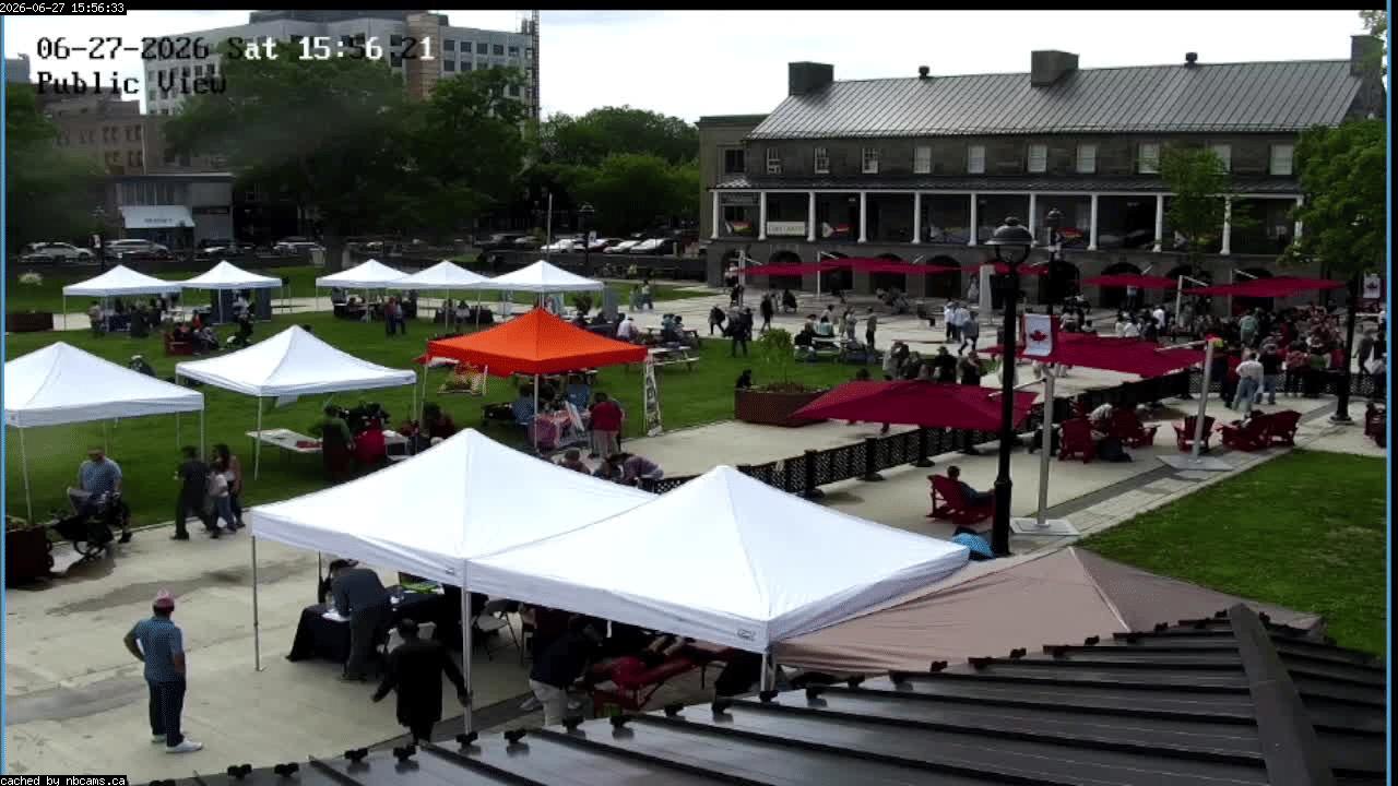 Web Cam image of Fredericton (Officers' Square)