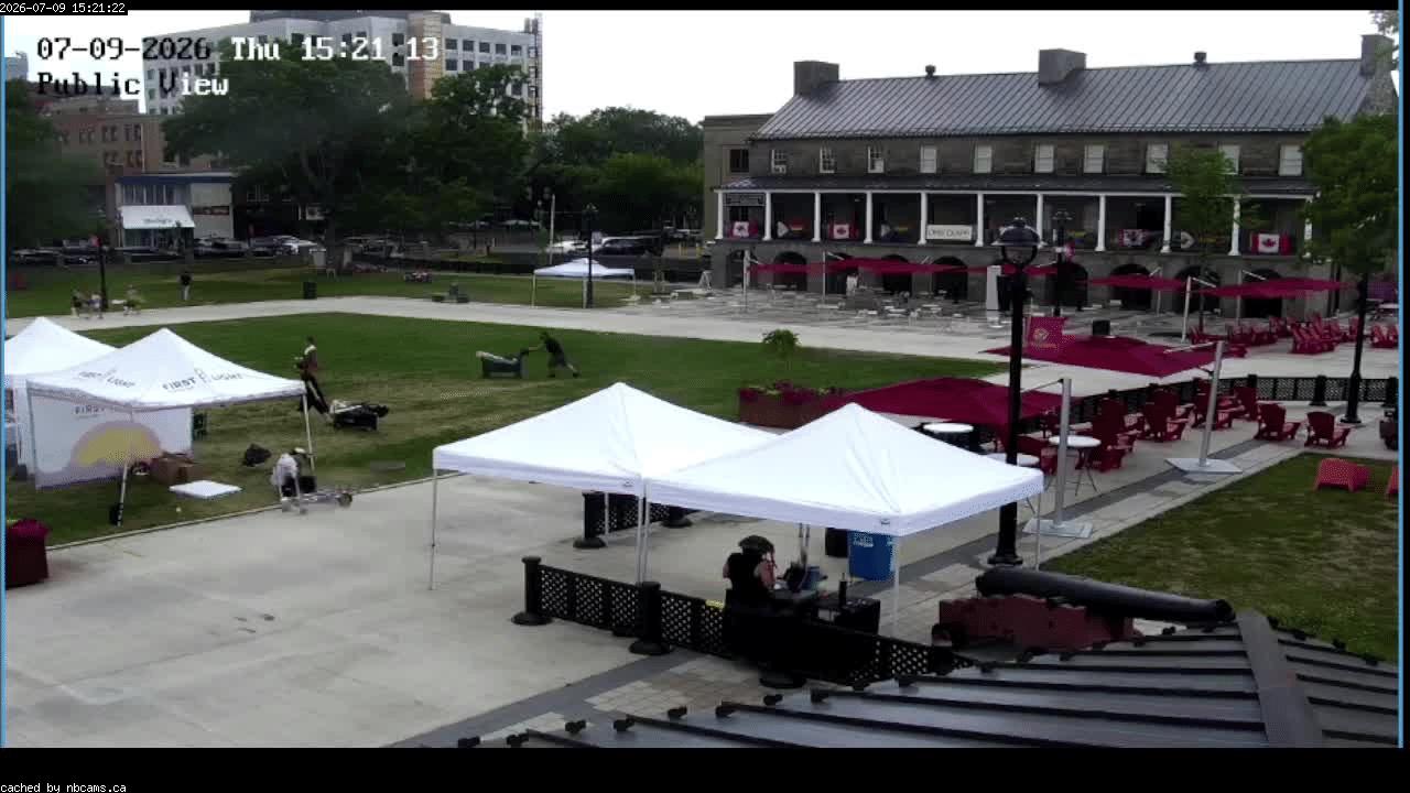 Web Cam image of Fredericton (Officers' Square)