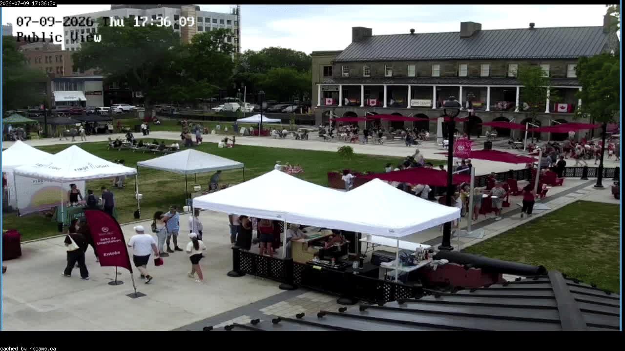Web Cam image of Fredericton (Officers' Square)