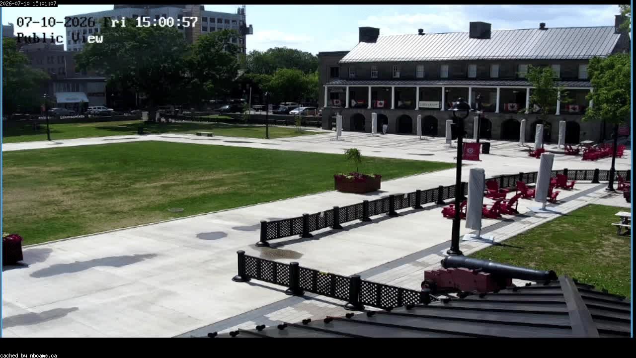 Web Cam image of Fredericton (Officers' Square)