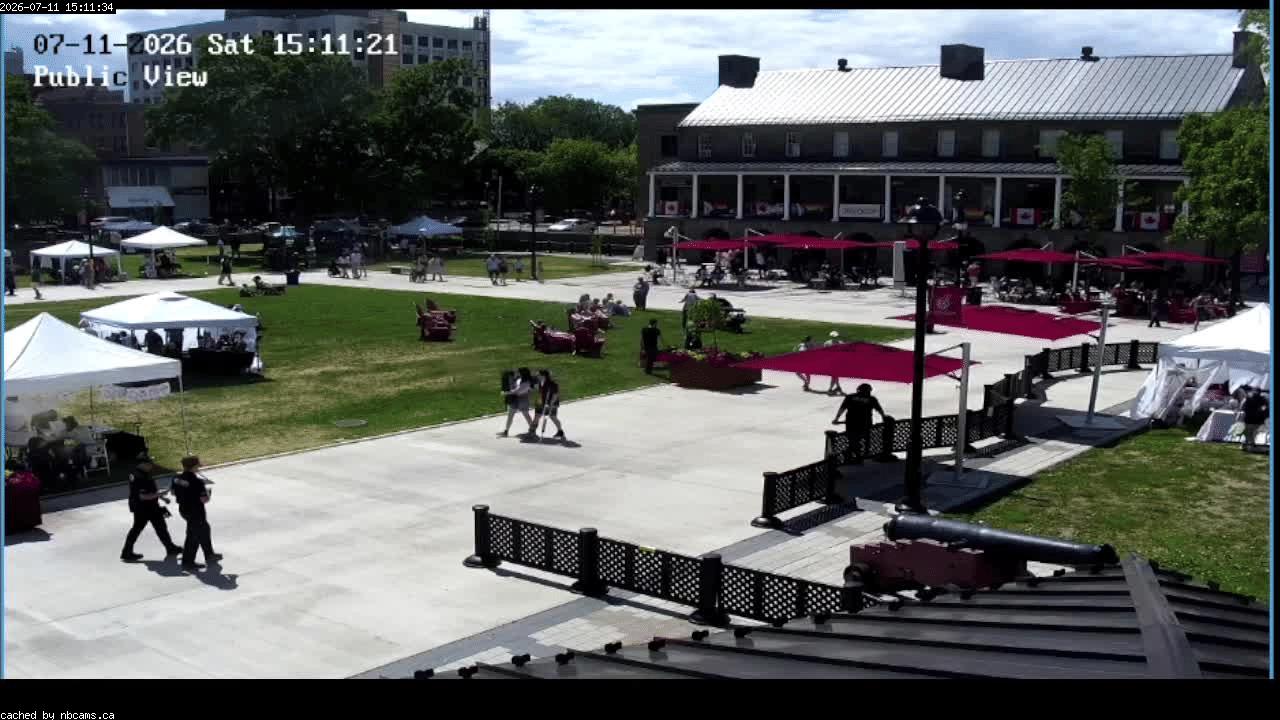 Web Cam image of Fredericton (Officers' Square)