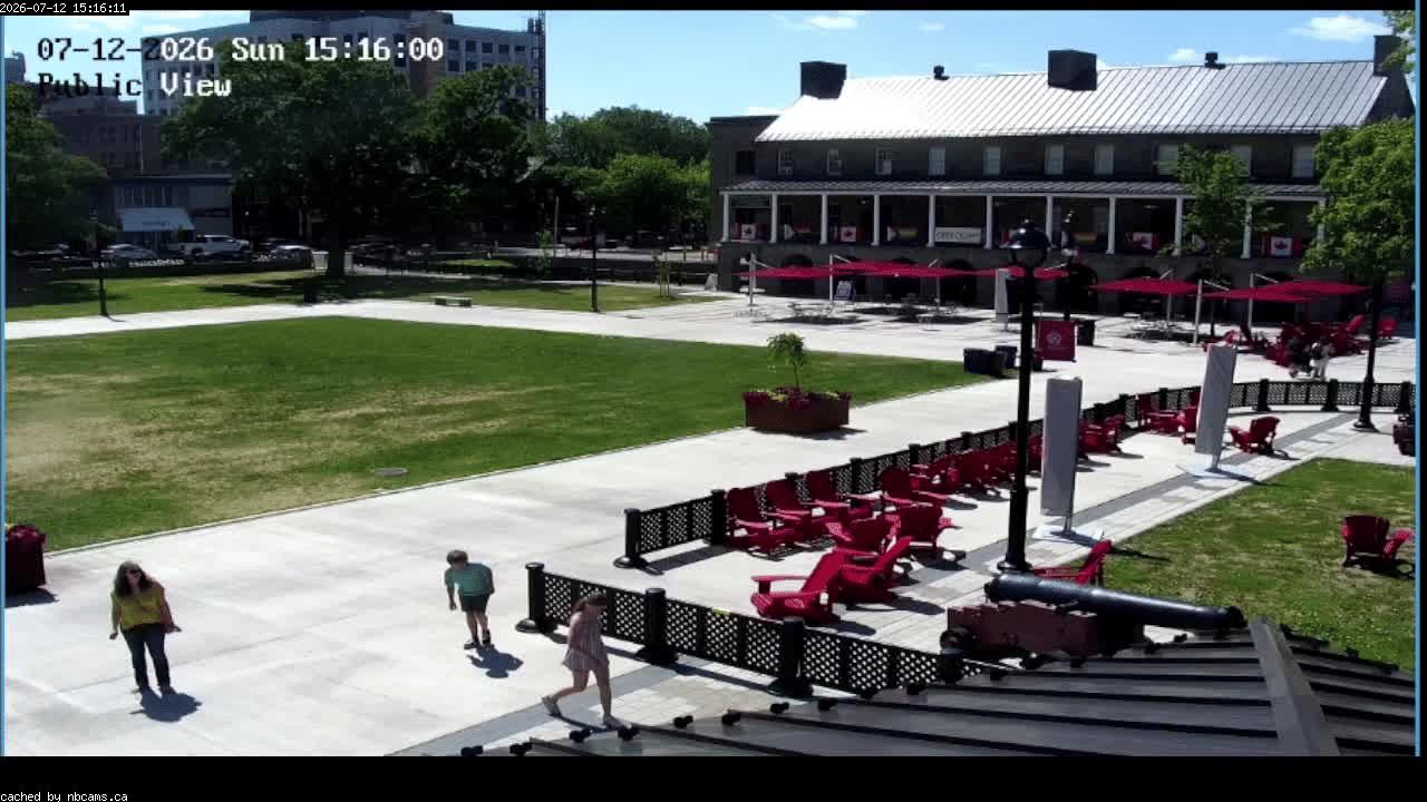 Web Cam image of Fredericton (Officers' Square)