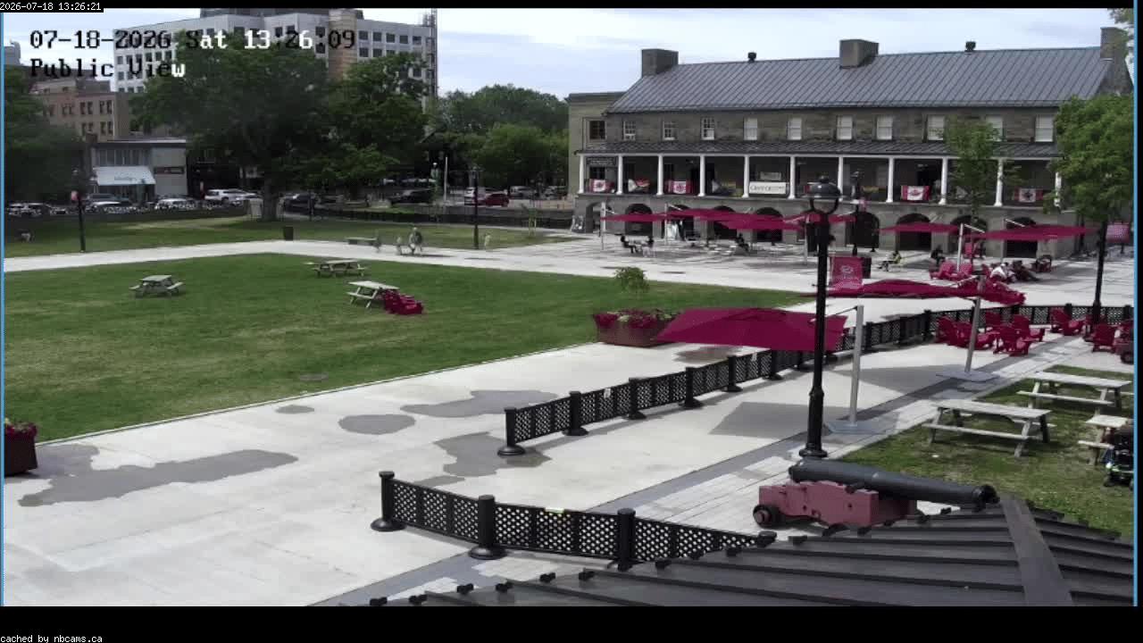 Web Cam image of Fredericton (Officers' Square)
