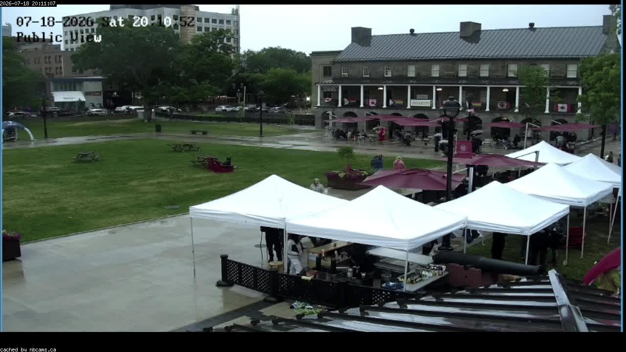 Web Cam image of Fredericton (Officers' Square)