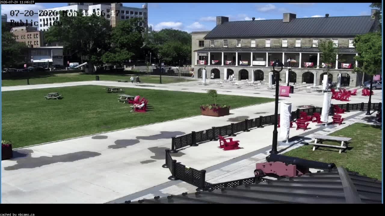 Web Cam image of Fredericton (Officers' Square)