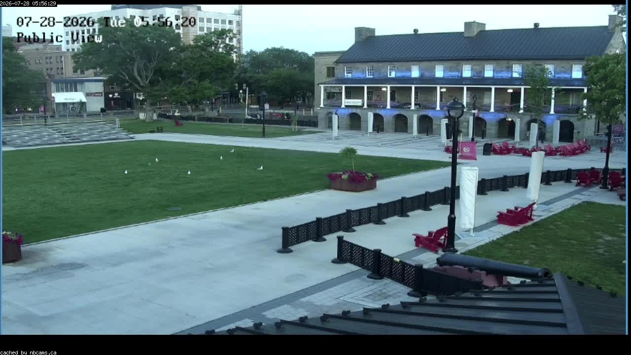 Web Cam image of Fredericton (Officers' Square)