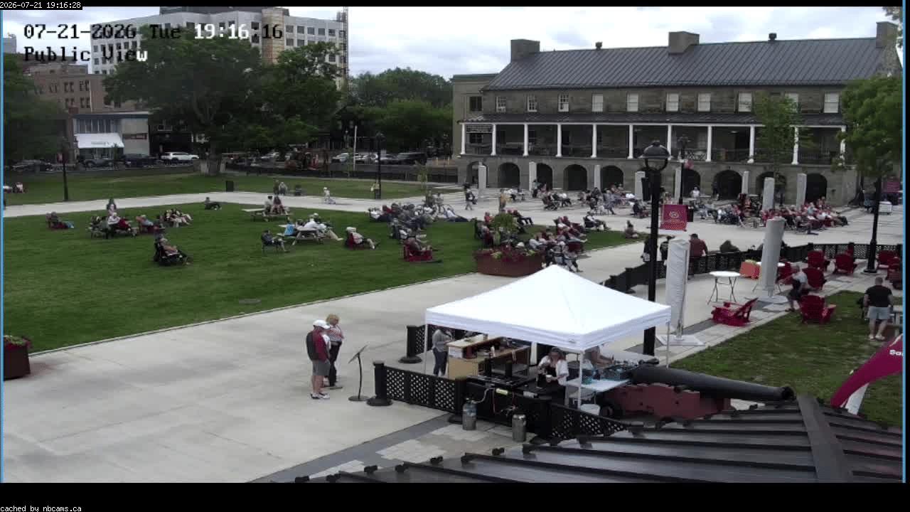 Web Cam image of Fredericton (Officers' Square)