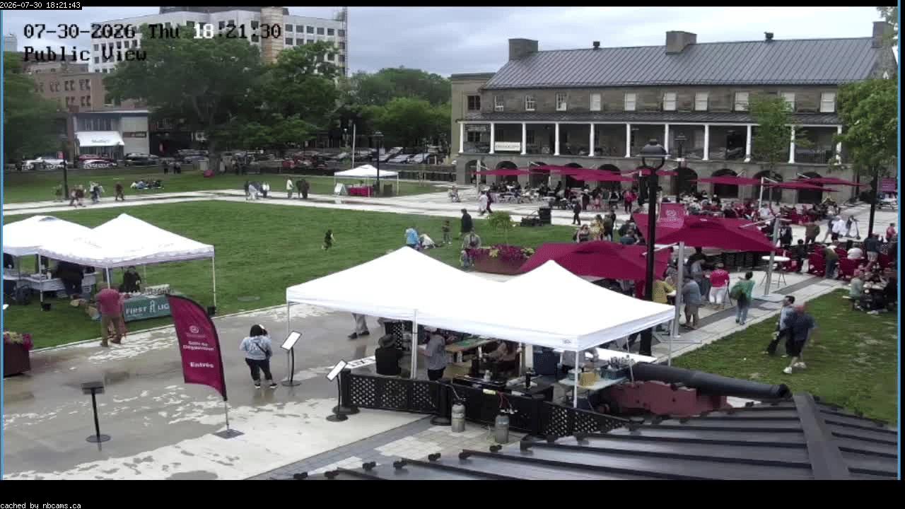 Web Cam image of Fredericton (Officers' Square)