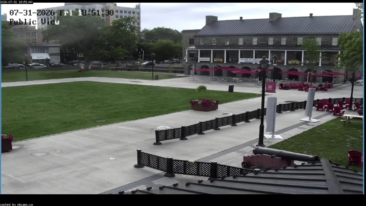Web Cam image of Fredericton (Officers' Square)