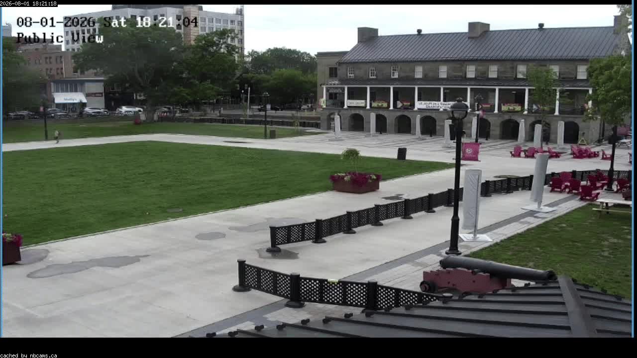Web Cam image of Fredericton (Officers' Square)
