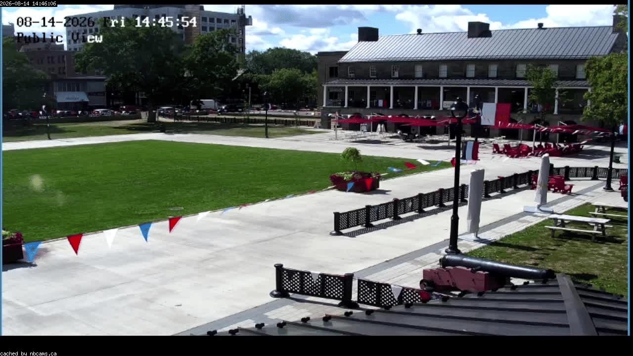 Web Cam image of Fredericton (Officers' Square)