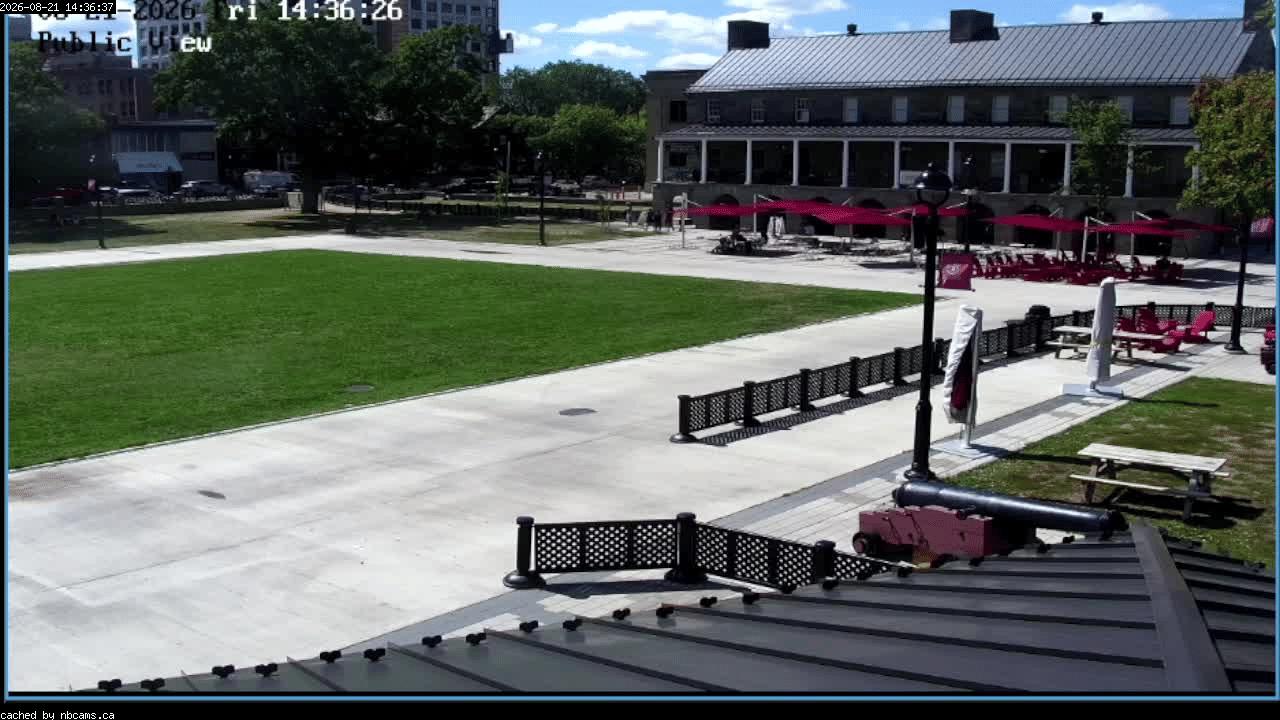 Web Cam image of Fredericton (Officers' Square)