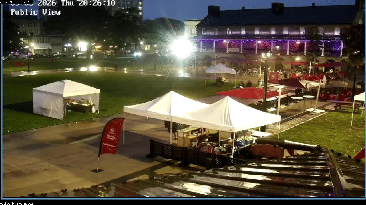 Web Cam image of Fredericton (Officers' Square)