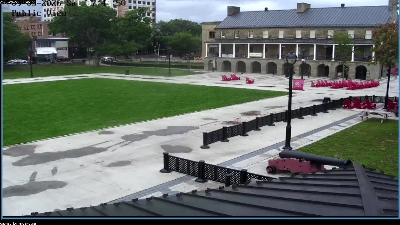 Web Cam image of Fredericton (Officers' Square)