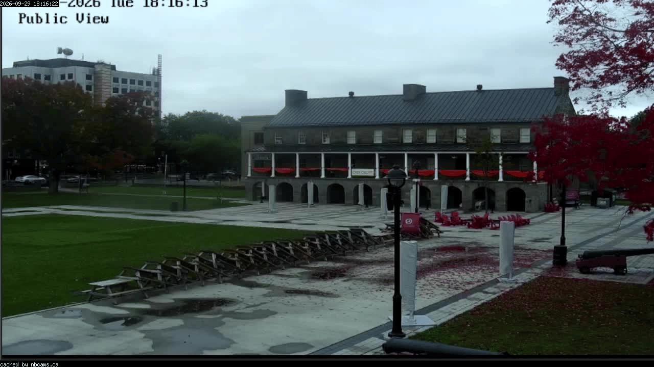 Web Cam image of Fredericton (Officers' Square)