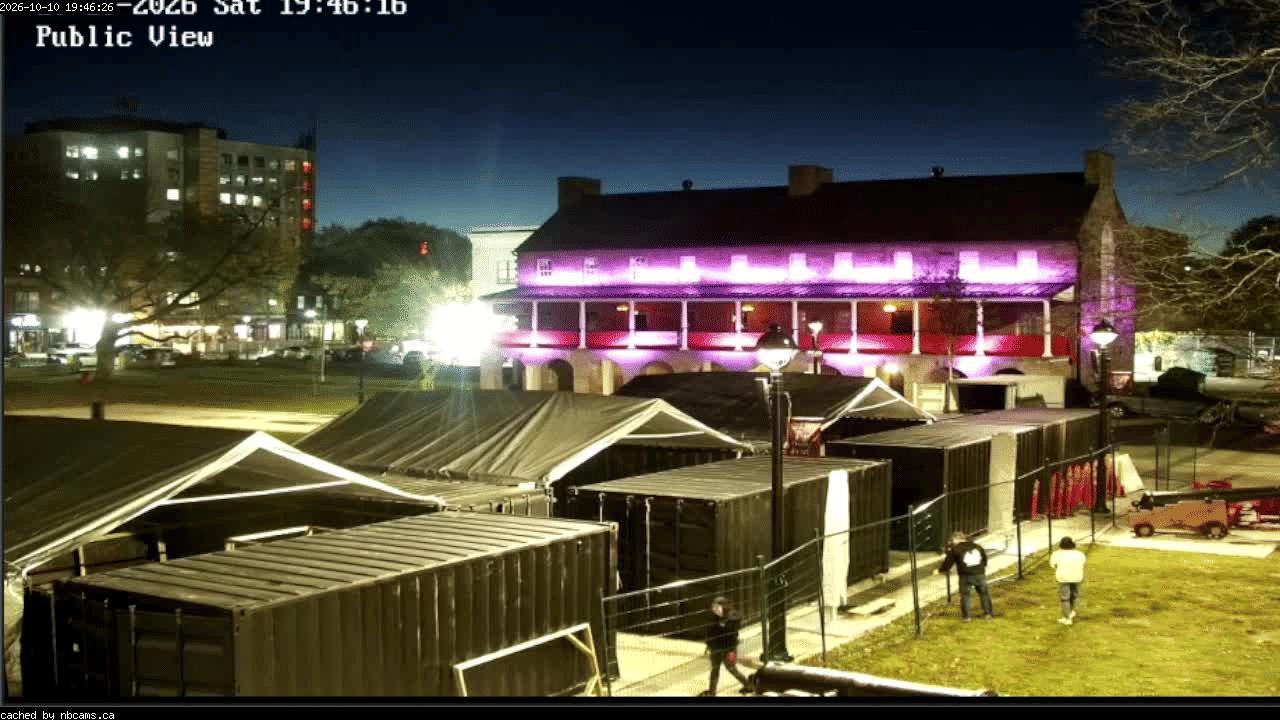Web Cam image of Fredericton (Officers' Square)