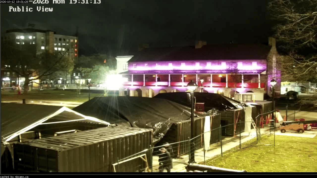 Web Cam image of Fredericton (Officers' Square)