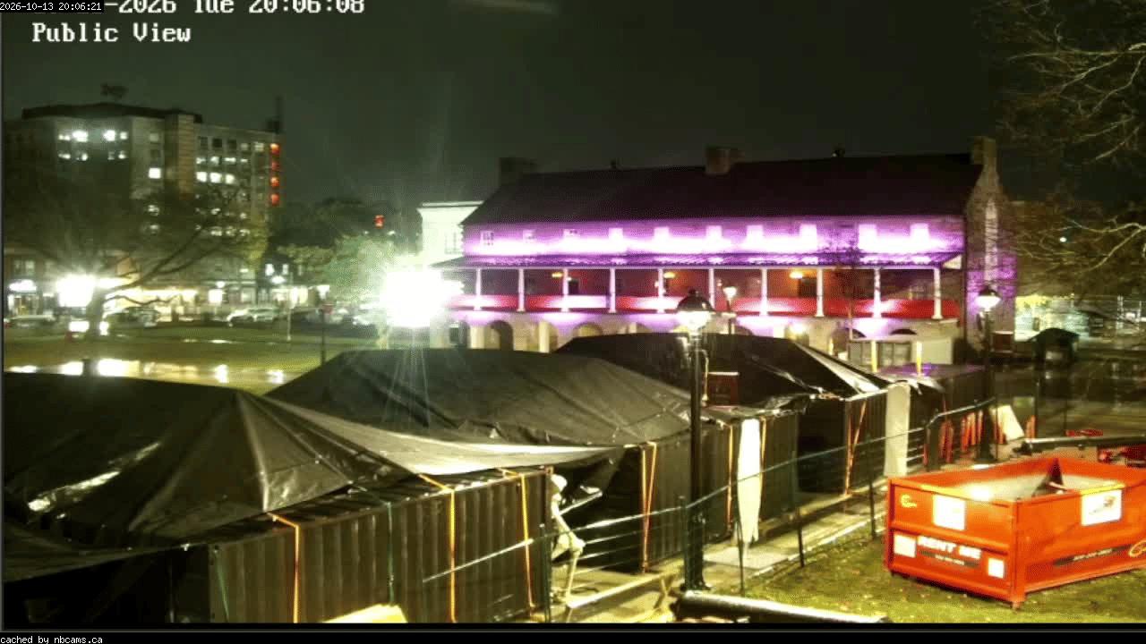 Web Cam image of Fredericton (Officers' Square)