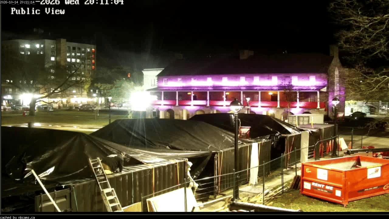 Web Cam image of Fredericton (Officers' Square)