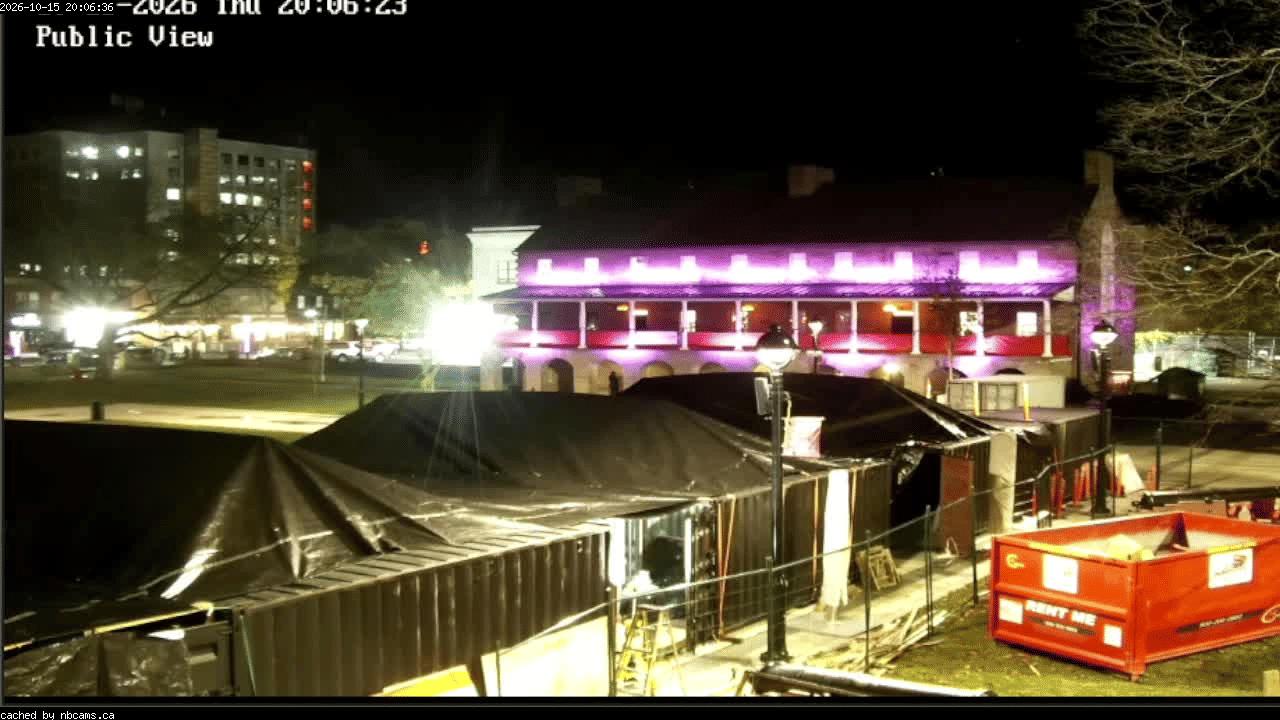 Web Cam image of Fredericton (Officers' Square)