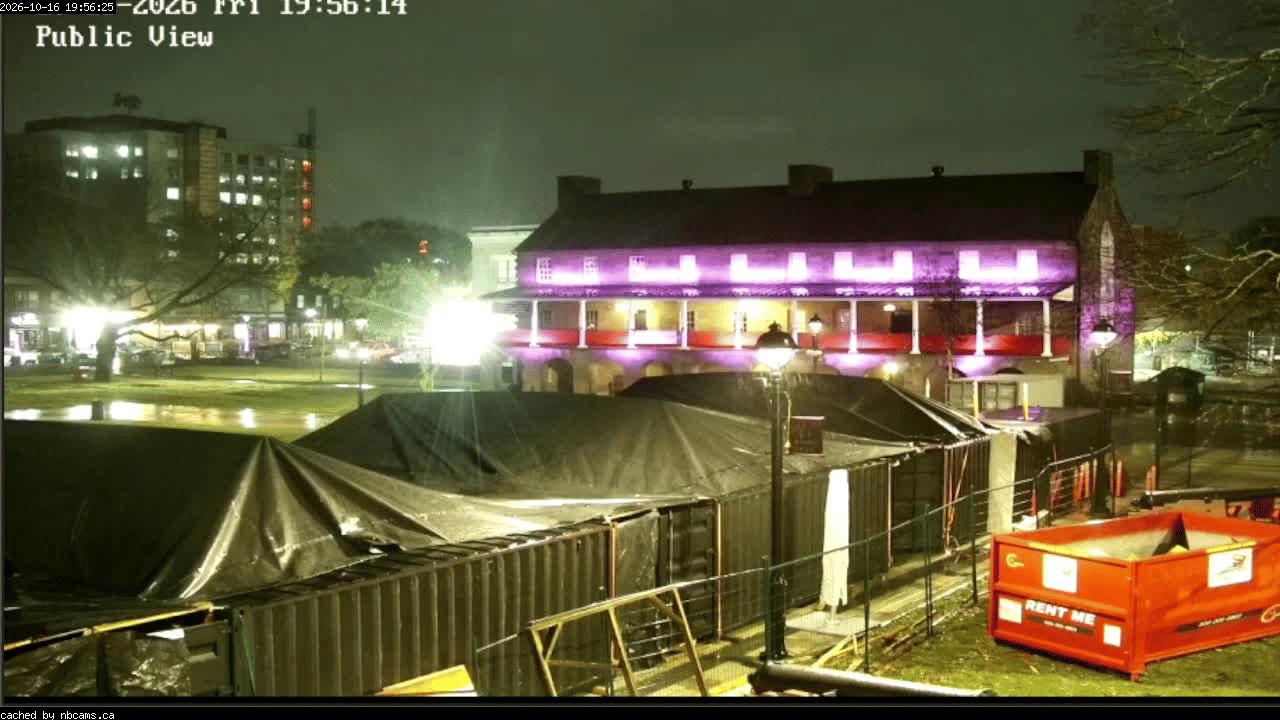 Web Cam image of Fredericton (Officers' Square)
