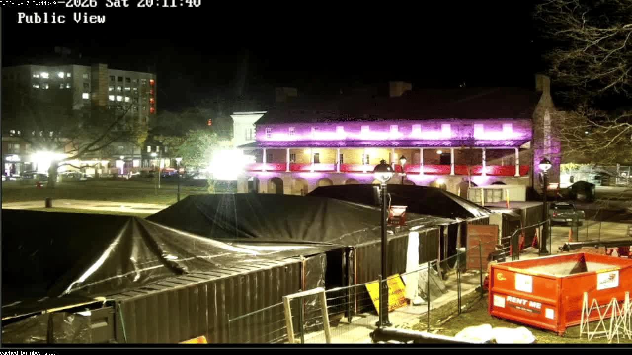 Web Cam image of Fredericton (Officers' Square)