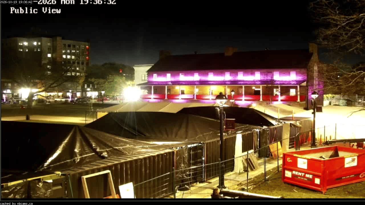 Web Cam image of Fredericton (Officers' Square)