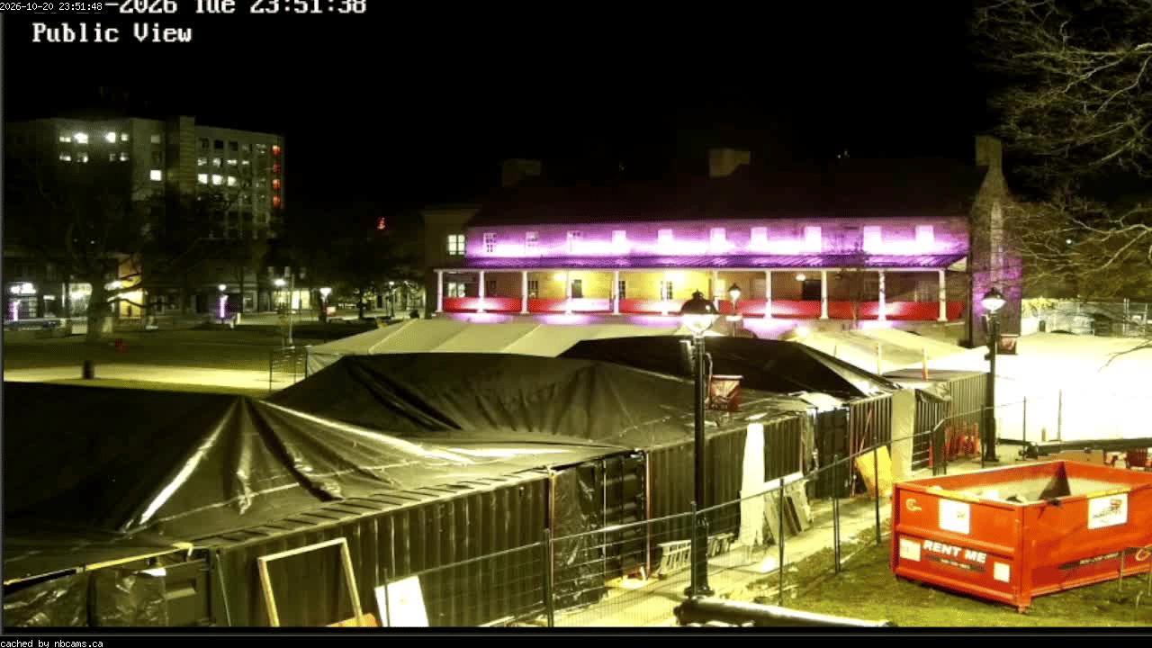 Web Cam image of Fredericton (Officers' Square)